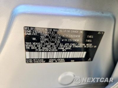 Zdjęcie 14 z 14 samochodu: 2015 TOYOTA RAV4 LIMITED VIN:2T3DFREV9FW339594 - miniatura