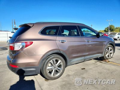 Trzecie zdjęcie samochodu z tyłu: 2014 HYUNDAI SANTA FE LIMITED VIN:KM8SRDHFXEU065108 - miniatura