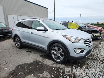 Czwarte zdjęcie samochodu z boku: 2015 HYUNDAI SANTA FE GLS VIN:KM8SR4HF5FU123904 - miniatura