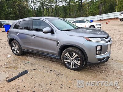Czwarte zdjęcie samochodu z boku: 2023 MITSUBISHI OUTLANDER SPORT S/SE VIN:JA4ARUAU0PU004291 - miniatura