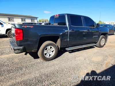 Trzecie zdjęcie samochodu z tyłu: 2017 CHEVROLET SILVERADO K1500 LT VIN:3GCUKREH1HG379029 - miniatura