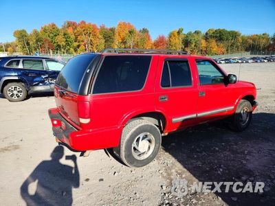 Trzecie zdjęcie samochodu z tyłu: 2000 CHEVROLET BLAZER VIN:1GNDT13W5Y2287034 - miniatura