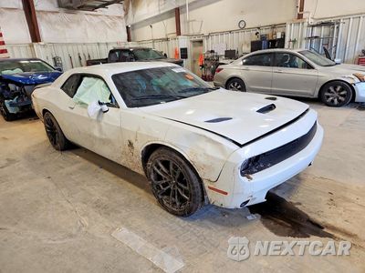 Czwarte zdjęcie samochodu z boku: 2022 DODGE CHALLENGER R/T SCAT PACK VIN:2C3CDZFJ2NH125269 - miniatura