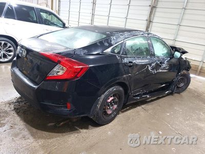 Trzecie zdjęcie samochodu z tyłu: 2016 HONDA CIVIC LX VIN:19XFC2F57GE071732 - miniatura