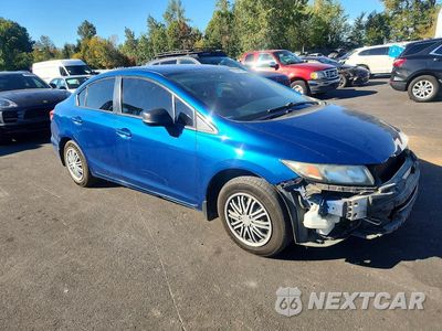 Czwarte zdjęcie samochodu z boku: 2015 HONDA CIVIC LX VIN:2HGFB2F52FH541088 - miniatura
