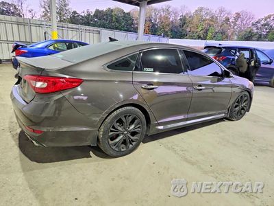 Trzecie zdjęcie samochodu z tyłu: 2015 HYUNDAI SONATA LIMITED 2.0T VIN:5NPE34AB3FH220572 - miniatura