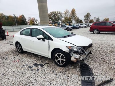 Czwarte zdjęcie samochodu z boku: 2015 HONDA CIVIC SE VIN:19XFB2F74FE020756 - miniatura