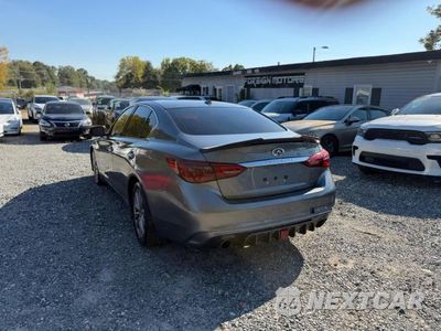 Trzecie zdjęcie samochodu z tyłu: 2020 INFINITI Q50 3.0T LUXE VIN:JN1EV7AP1LM206438 - miniatura