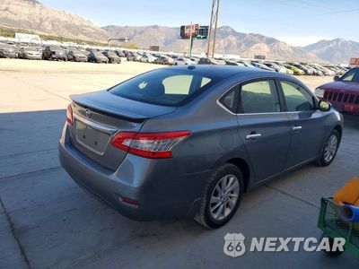 Trzecie zdjęcie samochodu z tyłu: 2015 NISSAN SENTRA SV VIN:3N1AB7AP8FY241728 - miniatura