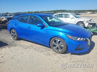 Czwarte zdjęcie samochodu z boku: 2022 NISSAN SENTRA SV VIN:3N1AB8CV1NY243871 - miniatura