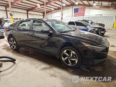 Czwarte zdjęcie samochodu z boku: 2023 HYUNDAI ELANTRA SEL VIN:KMHLS4AG6PU438630 - miniatura