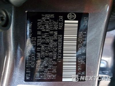 Zdjęcie 13 z 13 samochodu: 2022 TOYOTA CAMRY XSE VIN:4T1K31AK6NU038656 - miniatura