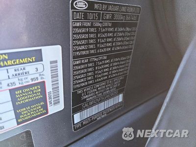 Zdjęcie 13 z 13 samochodu: 2016 LAND ROVER RANGE ROVER SPORT HSE VIN:SALWR2VF5GA638055 - miniatura