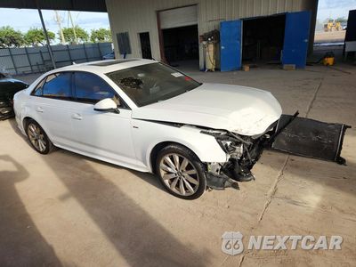 Czwarte zdjęcie samochodu z boku: 2018 AUDI A4 PREMIUM VIN:WAUKMAF43JA080075 - miniatura