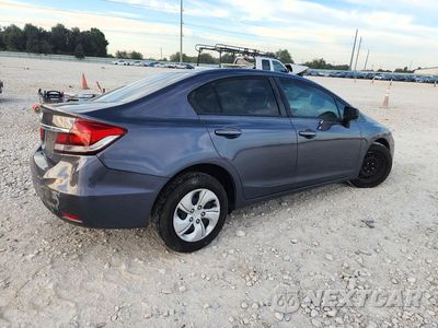 Trzecie zdjęcie samochodu z tyłu: 2015 HONDA CIVIC LX VIN:19XFB2F5XFE065456 - miniatura