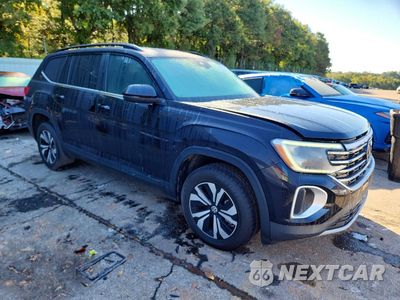 Czwarte zdjęcie samochodu z boku: 2024 VOLKSWAGEN ATLAS SE VIN:1V2DR2CA7RC596788 - miniatura