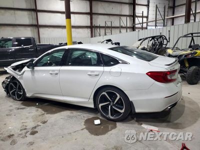 Drugie zdjęcie samochodu z przodu: 2021 HONDA ACCORD SPORT VIN:1HGCV1F34MA109777 - miniatura
