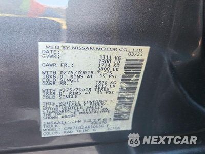 Zdjęcie 13 z 13 samochodu: 2023 NISSAN TITAN PRO-4X VIN:1N6AA1ED1PN111864 - miniatura
