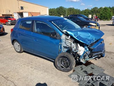 Czwarte zdjęcie samochodu z boku: 2017 MITSUBISHI MIRAGE ES VIN:ML32A3HJ0HH009625 - miniatura