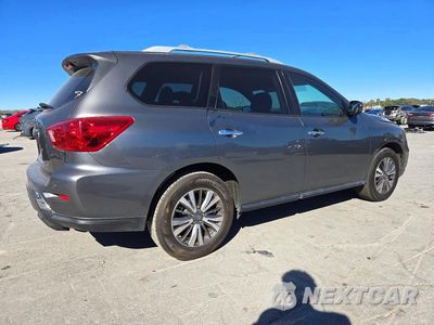 Trzecie zdjęcie samochodu z tyłu: 2017 NISSAN PATHFINDER SV VIN:5N1DR2MN6HC670084 - miniatura