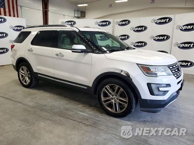 Czwarte zdjęcie samochodu z boku: 2016 FORD EXPLORER LIMITED VIN:1FM5K7FH8GGC82861 - miniatura