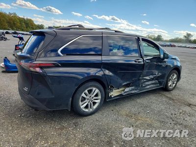 Trzecie zdjęcie samochodu z tyłu: 2023 TOYOTA SIENNA XLE VIN:5TDJSKFC2PS103343 - miniatura