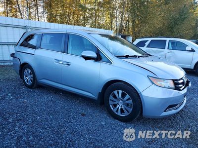 Czwarte zdjęcie samochodu z boku: 2014 HONDA ODYSSEY EXL VIN:5FNRL5H61EB063251 - miniatura