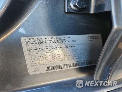 Zdjęcie 12 z 12 samochodu: 2014 AUDI A4 ALLROAD PREMIUM VIN:WA1TFAFL2EA146530 - miniatura