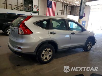Trzecie zdjęcie samochodu z tyłu: 2016 HONDA CR-V LX VIN:2HKRM4H35GH714544 - miniatura