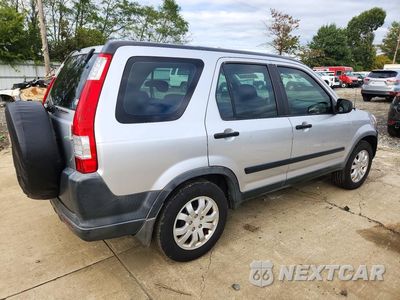 Trzecie zdjęcie samochodu z tyłu: 2006 HONDA CR-V LX VIN:JHLRD78536C028096 - miniatura