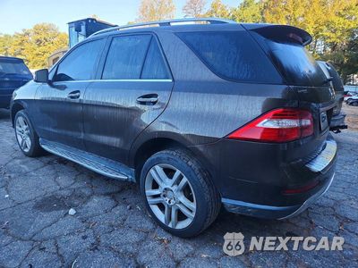 Drugie zdjęcie samochodu z przodu: 2014 MERCEDES-BENZ ML 350 VIN:4JGDA5JB5EA378534 - miniatura
