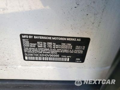 Zdjęcie 12 z 12 samochodu: 2017 BMW X5 XDR40E VIN:5UXKT0C32H0V96986 - miniatura