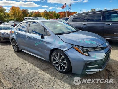 Czwarte zdjęcie samochodu z boku: 2020 TOYOTA COROLLA SE VIN:5YFS4RCE4LP044294 - miniatura