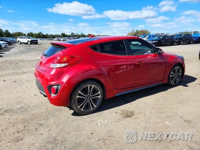 Trzecie zdjęcie samochodu z tyłu: 2016 HYUNDAI VELOSTER TURBO VIN:KMHTC6AE3GU285020 - miniatura