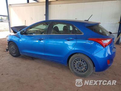 Drugie zdjęcie samochodu z przodu: 2017 HYUNDAI ELANTRA GT BASE VIN:KMHD35LH3HU365604 - miniatura