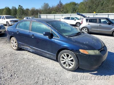 Czwarte zdjęcie samochodu z boku: 2006 HONDA CIVIC LX VIN:1HGFA16596L059315 - miniatura