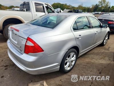 Trzecie zdjęcie samochodu z tyłu: 2012 FORD FUSION SE VIN:3FAHP0HA8CR145065 - miniatura