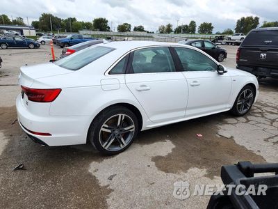 Trzecie zdjęcie samochodu z tyłu: 2017 AUDI A4 PREMIUM PLUS VIN:WAUENAF47HN007174 - miniatura