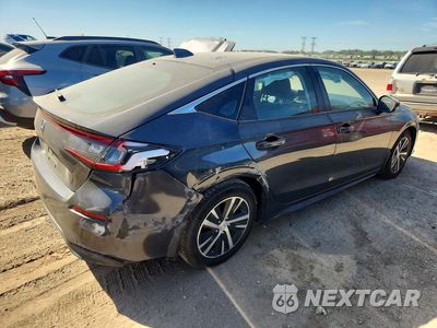 Trzecie zdjęcie samochodu z tyłu: 2022 HONDA CIVIC LX VIN:19XFL2H50NE019949 - miniatura