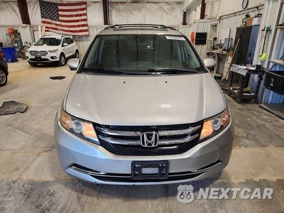 Piąte zdjęcie samochodu w środku: 2014 HONDA ODYSSEY EXL VIN:5FNRL5H60EB138120 - miniatura