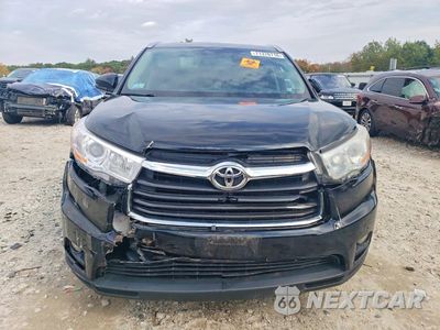Piąte zdjęcie samochodu w środku: 2014 TOYOTA HIGHLANDER XLE VIN:5TDJKRFH4ES036570 - miniatura