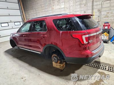Drugie zdjęcie samochodu z przodu: 2018 FORD EXPLORER XLT VIN:1FM5K8D86JGA68337 - miniatura