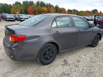 Trzecie zdjęcie samochodu z tyłu: 2009 TOYOTA COROLLA LE VIN:JTDBL40E19J008148 - miniatura