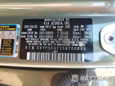 Zdjęcie 13 z 13 samochodu: 2025 KIA TELLURIDE SX-PRESTIGE X-LINE VIN:5XYP5DGC3SG700843 - miniatura