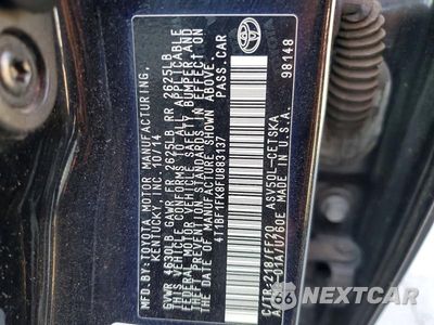 Zdjęcie 13 z 13 samochodu: 2015 TOYOTA CAMRY SE VIN:4T1BF1FK8FU883137 - miniatura