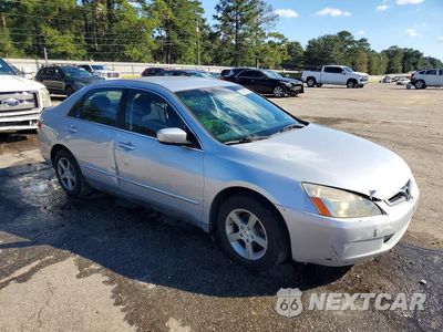 Czwarte zdjęcie samochodu z boku: 2004 HONDA ACCORD LX VIN:3HGCM56364G710085 - miniatura