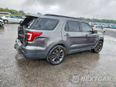Trzecie zdjęcie samochodu z tyłu: 2017 FORD EXPLORER XLT VIN:1FM5K7D82HGC60942 - miniatura