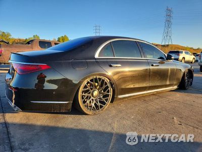 Trzecie zdjęcie samochodu z tyłu: 2021 MERCEDES-BENZ S 580 4MATIC VIN:W1K6G7GB8MA029578 - miniatura