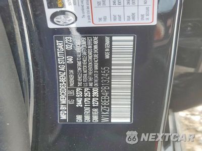 Zdjęcie 12 z 12 samochodu: 2023 MERCEDES-BENZ E 350 4MATIC VIN:W1KZF8EB4PB132455 - miniatura