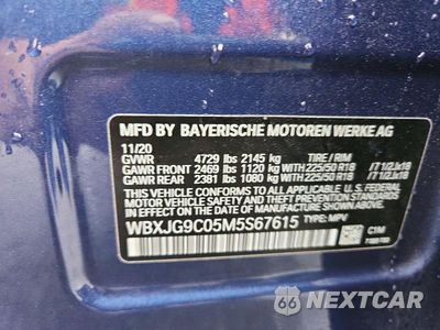 Zdjęcie 12 z 12 samochodu: 2021 BMW X1 XDRIVE28I VIN:WBXJG9C05M5S67615 - miniatura